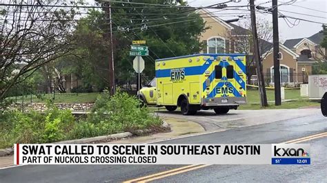SWAT called to scene in southeast Austin; Part of Nuckols Crossing closed